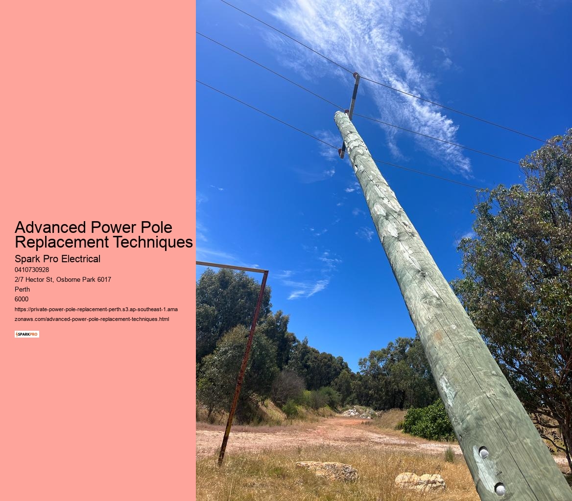 Exceptional Power Pole Replacement in Perth