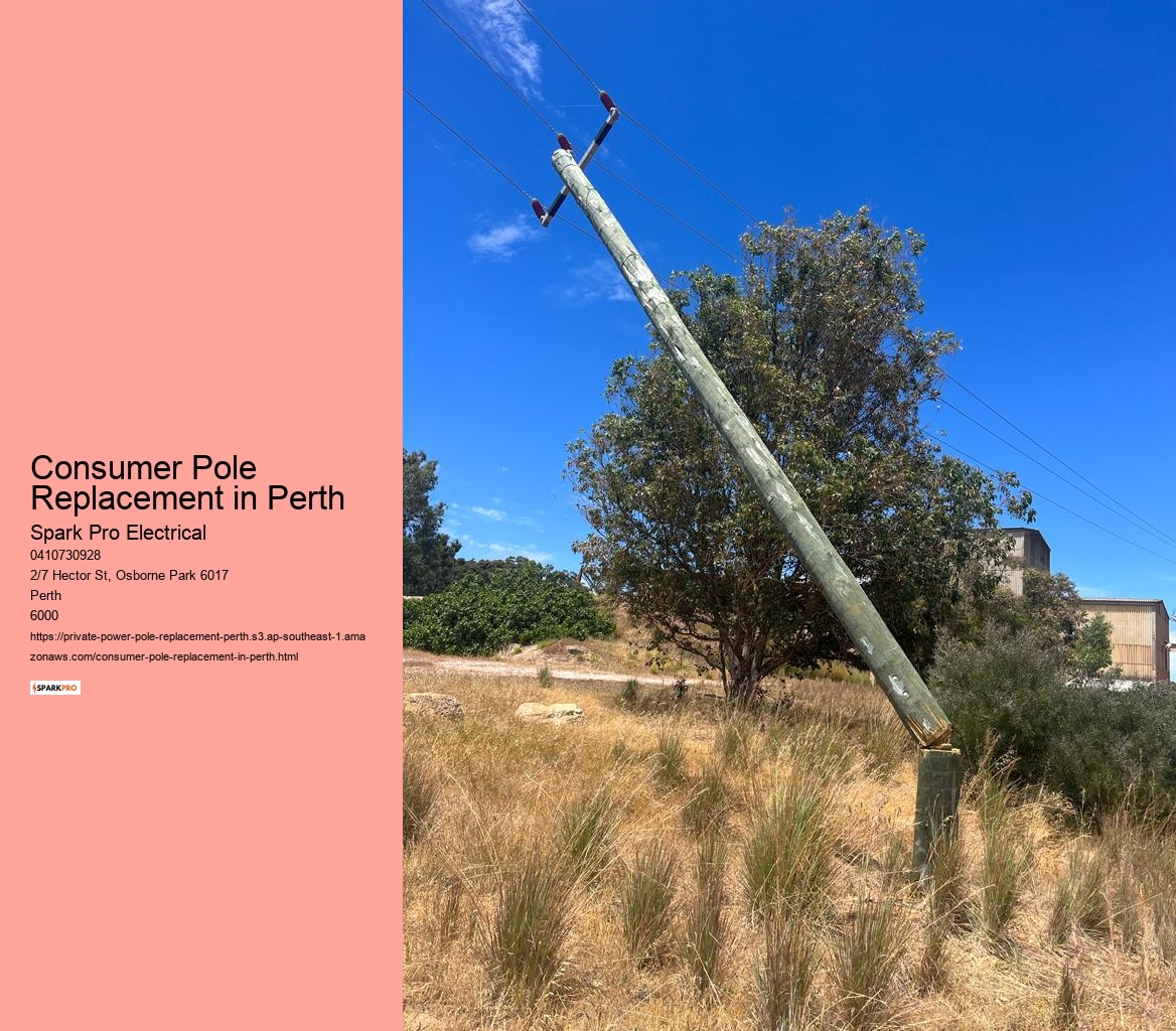 Consumer Pole Replacement in Perth