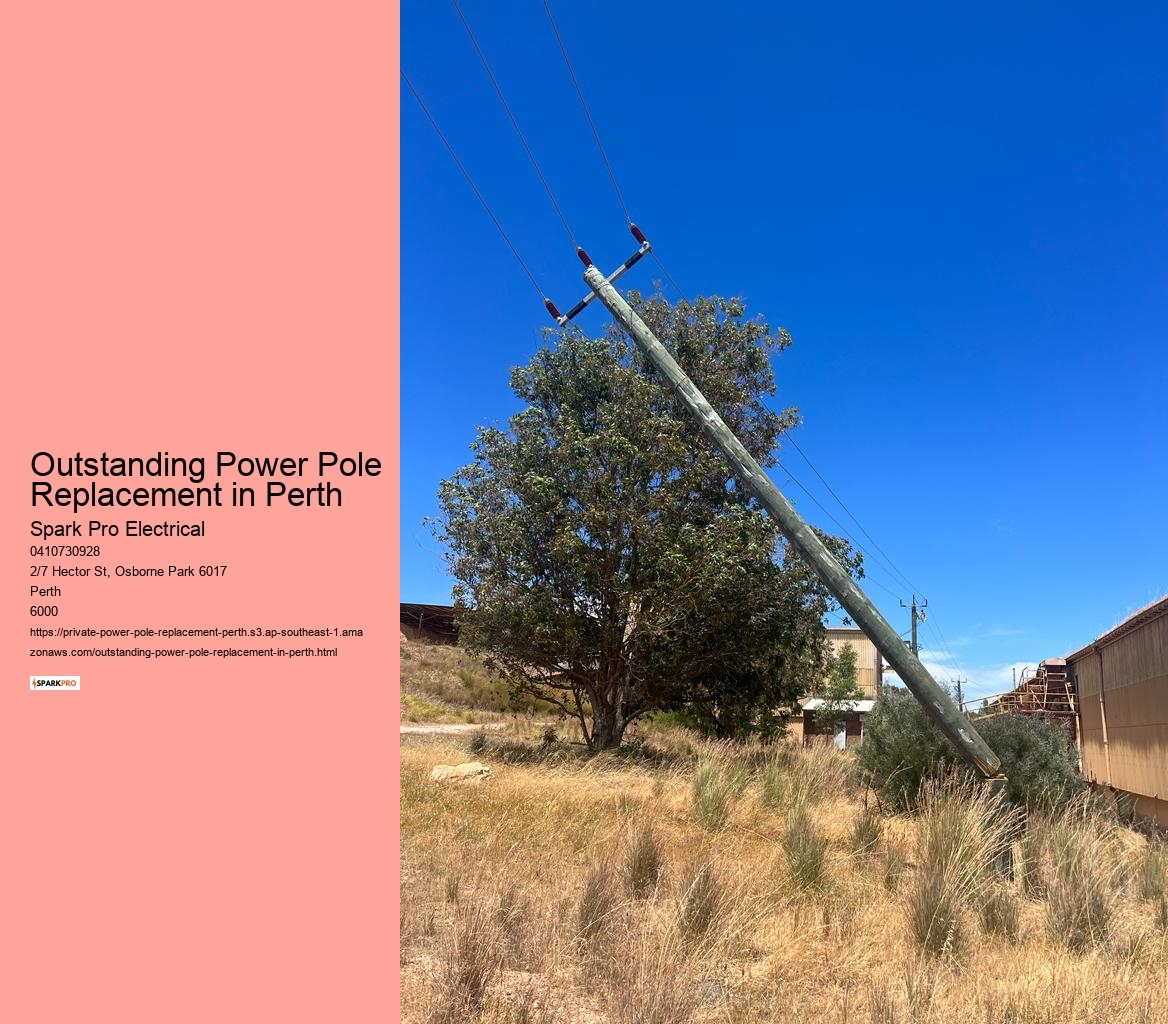 Premier Power Pole Replacement Options in Perth
