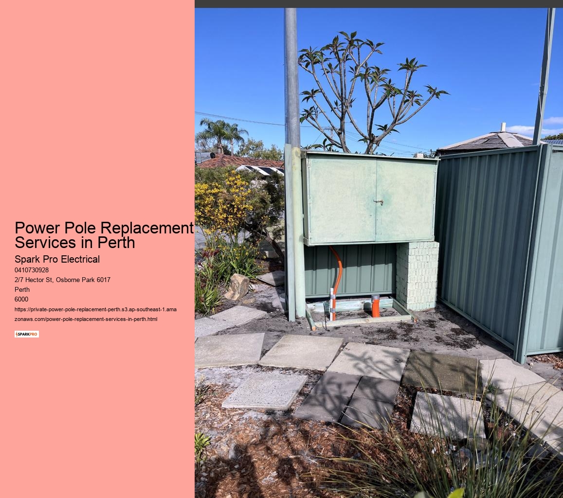 Power Pole Replacement Services in Perth
