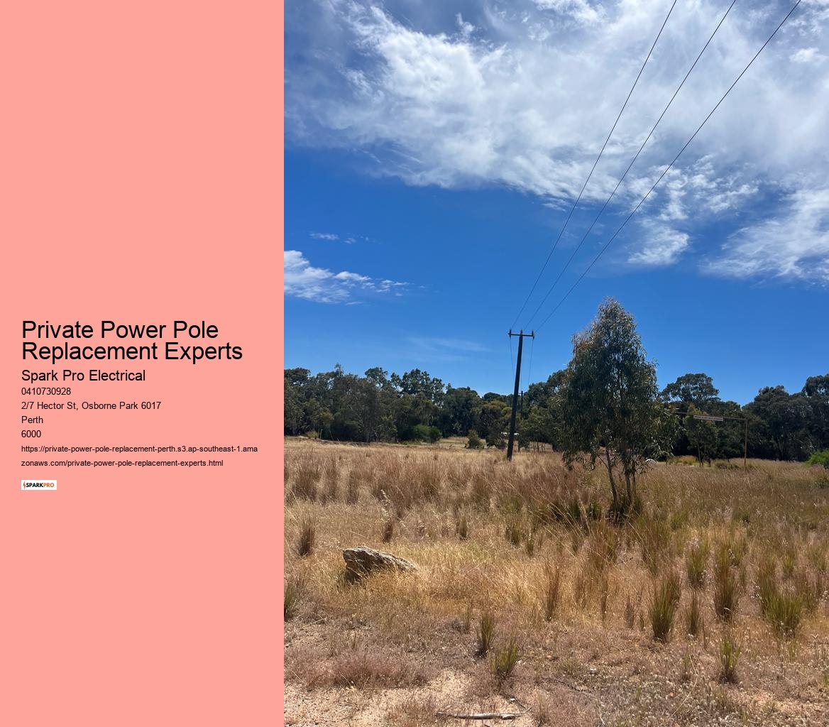Innovative Power Pole Technologies in Perth