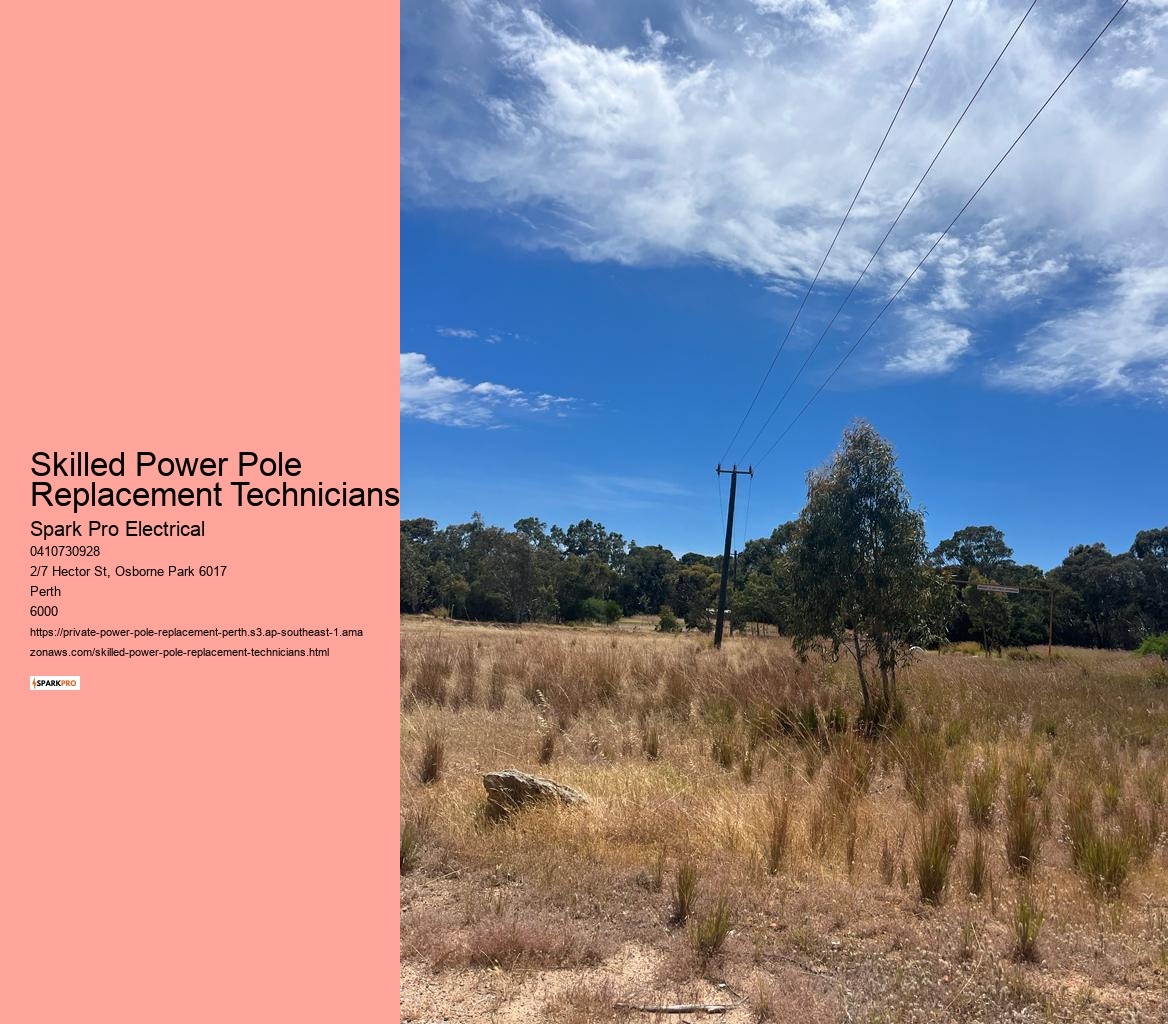 Efficient and Reliable Power Pole Services in Perth